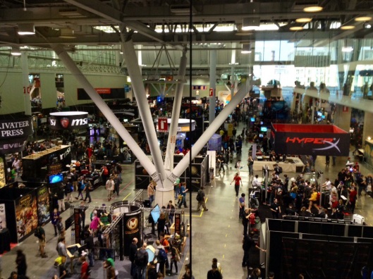 Expo Hall from above