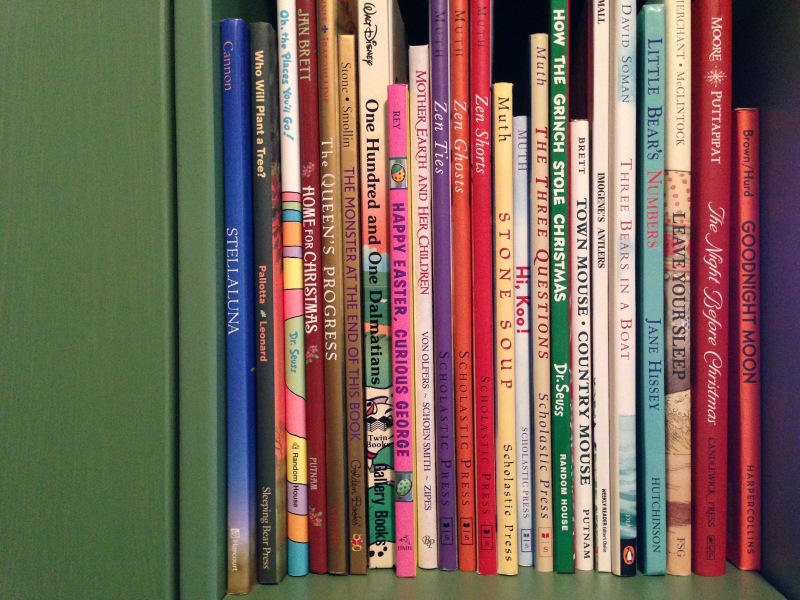Little Bear's bookshelf